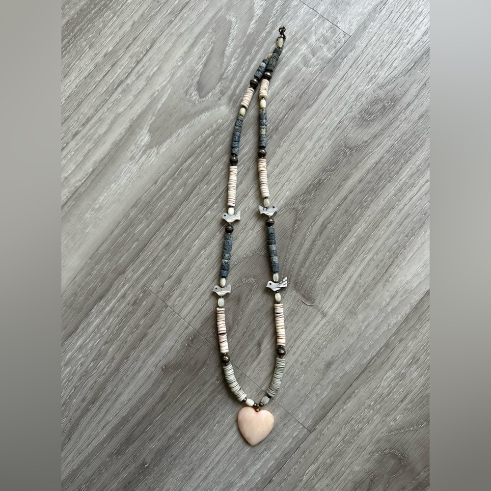 Puka shell necklace